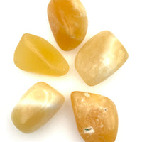 Orange Calcite (1) Tumbled Stone