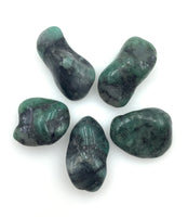 Emerald (Green Beryl) (1) Tumbled Stone
