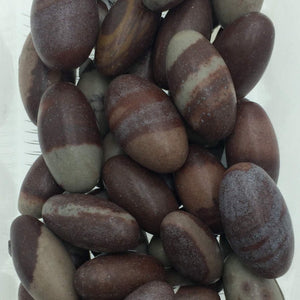 Shiva Lingam (1) Polished Sacred River Stone India Tumbled Stone