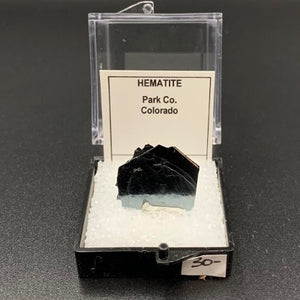 Hematite #5 Thumbnail Specimen (Park Co., Colorado, USA)