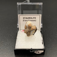 Staurolite #1 Thumbnail Specimen (Kola Peninsula, Russia)
