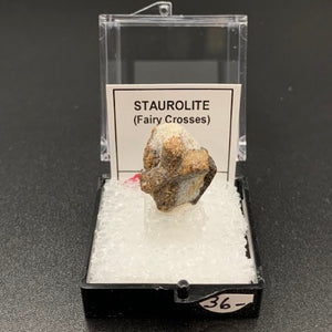 Staurolite #1 Thumbnail Specimen (Kola Peninsula, Russia)