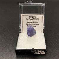 Tanzanite #3 Purple Zoisite Thumbnail Specimen (Merelani Hills, Tanzania)
