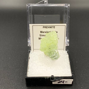 Prehnite #1 Thumbnail Specimen (Merelani Hills, Tanzania)