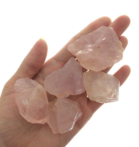 Rose Quartz (1) Raw Chunk-A Grade