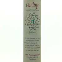 Healing Green Heart Chakra Energy Palm Wax Blend Essential Oils Scented Candle-Pillar or Jar
