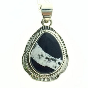 White Buffalo #16 Sterling Silver Pendant