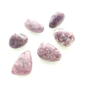 Lepidolite (1) Polished Tumbled Stone China