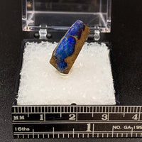 Boulder Opal #6 Mounted Thumbnail Specimen (Queensland, Australia)
