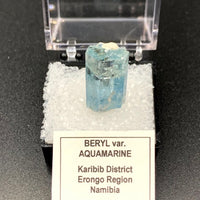 Aquamarine #8 Blue Beryl Thumbnail Specimen (Karibib, Erongo, Namibia)
