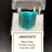Amazonite #1 Microcline Feldspar Thumbnail Specimen (Lake George, CO)