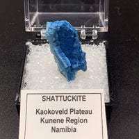 Shattuckite #3 Thumbnail Specimen (Kaokoveld Plateau, Namibia)