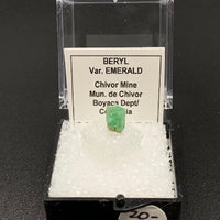 Emerald #7 Green Beryl Thumbnail Specimen (Chivor Mine, Boyaca Dept., Colombia)