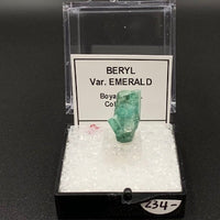 Emerald #3 Green Beryl Thumbnail Specimen (Boyaca Dept., Colombia)