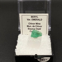 Emerald #2 Green Beryl Thumbnail Specimen (Chivor Mine, Boyaca Dept., Colombia)