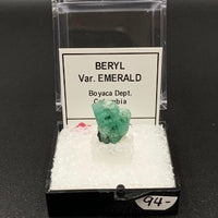 Emerald #1 Green Beryl Thumbnail Specimen (Boyaca Dept., Colombia)
