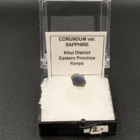 Sapphire #9 Corundum Thumbnail Specimen (Kitui District, Kenya)
