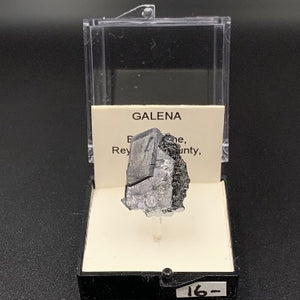 Galena #1 Thumbnail Specimen (Buick Mine, Missouri, USA)