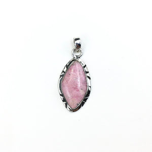 Rhodonite Colorado Silverton Gemstone on Sterling Silver Pendant