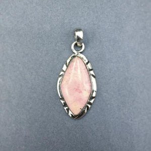 Rhodonite Colorado Silverton Gemstone on Sterling Silver Pendant