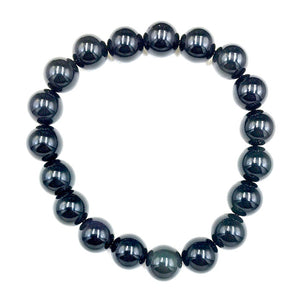 Rainbow Obsidian Gemstone Bead Stretch Elastic Stone Bracelet