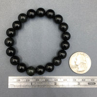 Rainbow Obsidian Gemstone Bead Stretch Elastic Stone Bracelet
