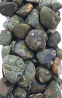 Rhyolite (1) Polished Rainforest Jasper Mottled Tumbled Stone
