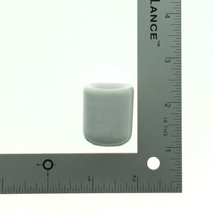 Mini Candleholder Ceramic-White (Suitable for Mini Chime Candles--candle not included)