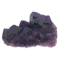 Fluorite Purple Cubic Crystals XL Cabinet Unpolished Crystal Cluster Cave-in-Rock Illinois USA
