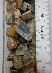 Moonstone (1) Unpolished Cream Peach or Grey Raw Chunk