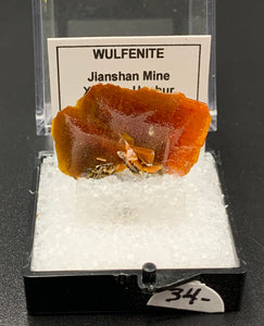 Wulfenite #2 (Jianshan, China)