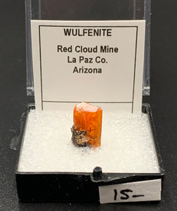 Wulfenite #9 (Red Cloud Mine, Arizona, USA)