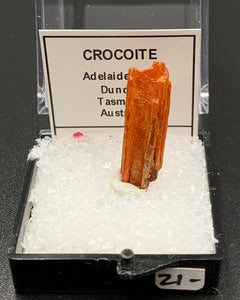 Crocoite #3 (Adelaide Mine, Tasmania)