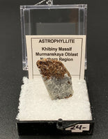 Astrophyllite #11 Thumbnail Specimen (Khibiny Massif, Russia)
