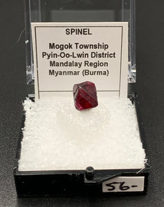 Spinel Red Octahedron #1 (Mogok, Myanmar)