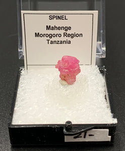 Spinel Pink Crystal #2  (Mahenge, Tanzania)