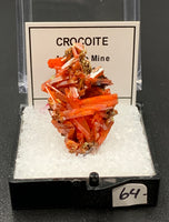 Crocoite #9 (Adelaide Mine, Tasmania)

