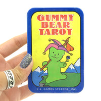 Gummy Bear Tarot Deck in a Tin (Pocket Sized Travel Tarot Deck)
