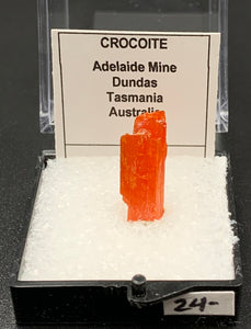 Crocoite #6 (Adelaide Mine, Tasmania)