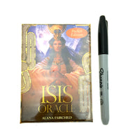 Isis Goddess Oracle Cards Pocket Deck (Miniature Travel Sized Oracle Deck)