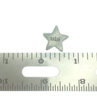 Star Pocket Charm Lead-free Pewter Stone