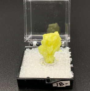 Sulfur #1 Thumbnail Specimen (Steamboat Hot Spgs, Nevada)