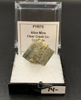 Pyrite #3 Thumbnail Specimen (Alice Mine, CO, USA)
