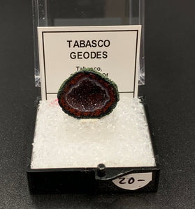 Tabasco Geode #7 Thumbnail Specimen (Tabasco, Mexico)