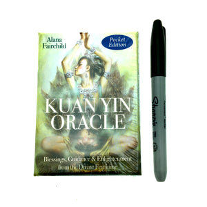 Kuan Yin Oracle Cards Pocket Deck (Miniature Travel Sized Oracle Deck)