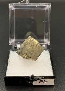 Pyrite #3 Thumbnail Specimen (Alice Mine, CO, USA)