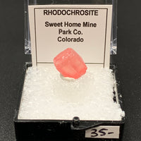 Rhodochrosite #1 Thumbnail Specimen (Sweet Home Mine, CO)