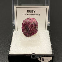Ruby #3 Raw Thumbnail Specimen (Kangayam, India)