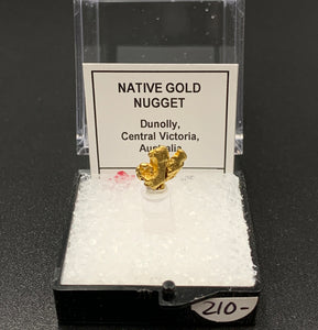 Gold #2 Thumbnail Specimen (Dunolly, Australia)