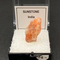 Sunstone #3 Raw Thumbnail Specimen (India)